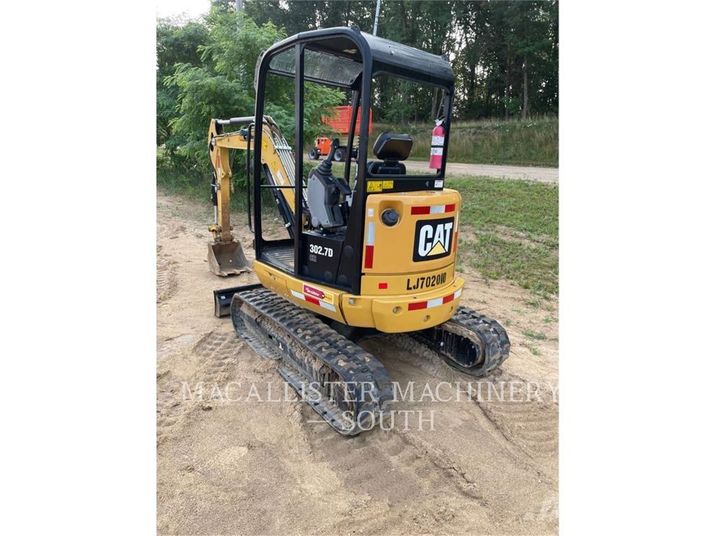 CAT 302.7DCR Pásové rýpadlá