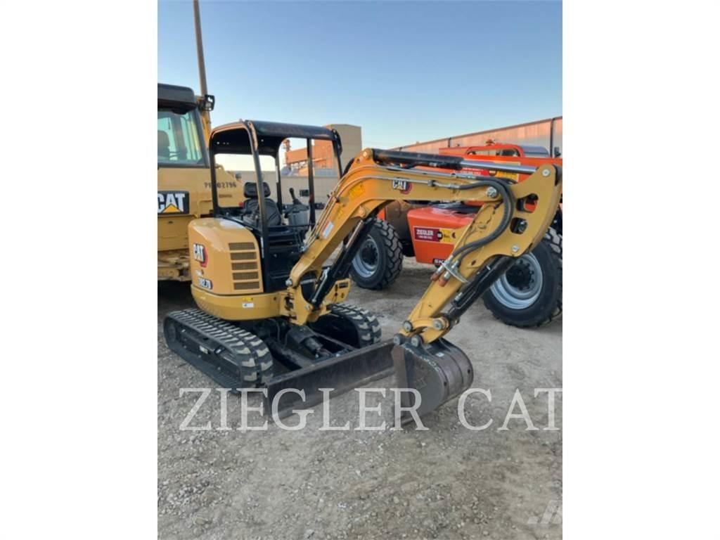 CAT 302.7DCR Pásové rýpadlá