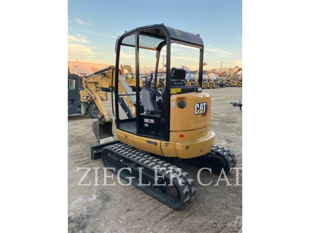 CAT 302.7DCR Pásové rýpadlá