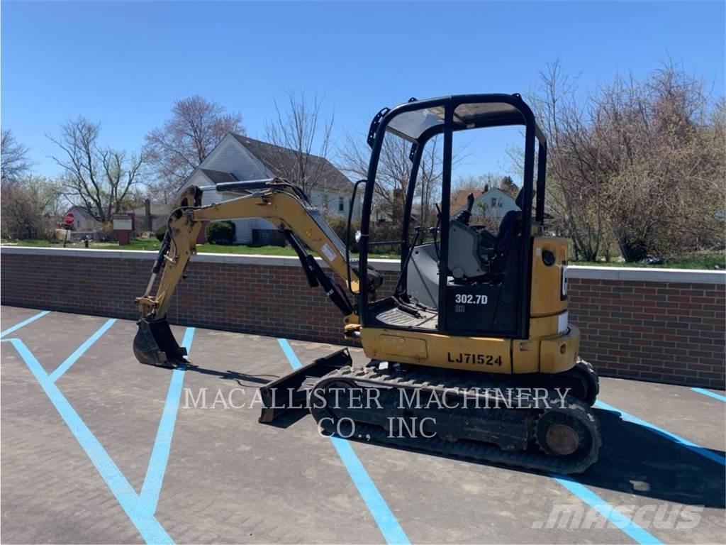 CAT 302.7DCR Pásové rýpadlá