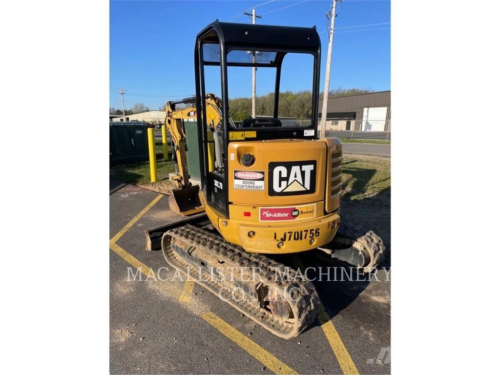 CAT 302.7DCR Pásové rýpadlá