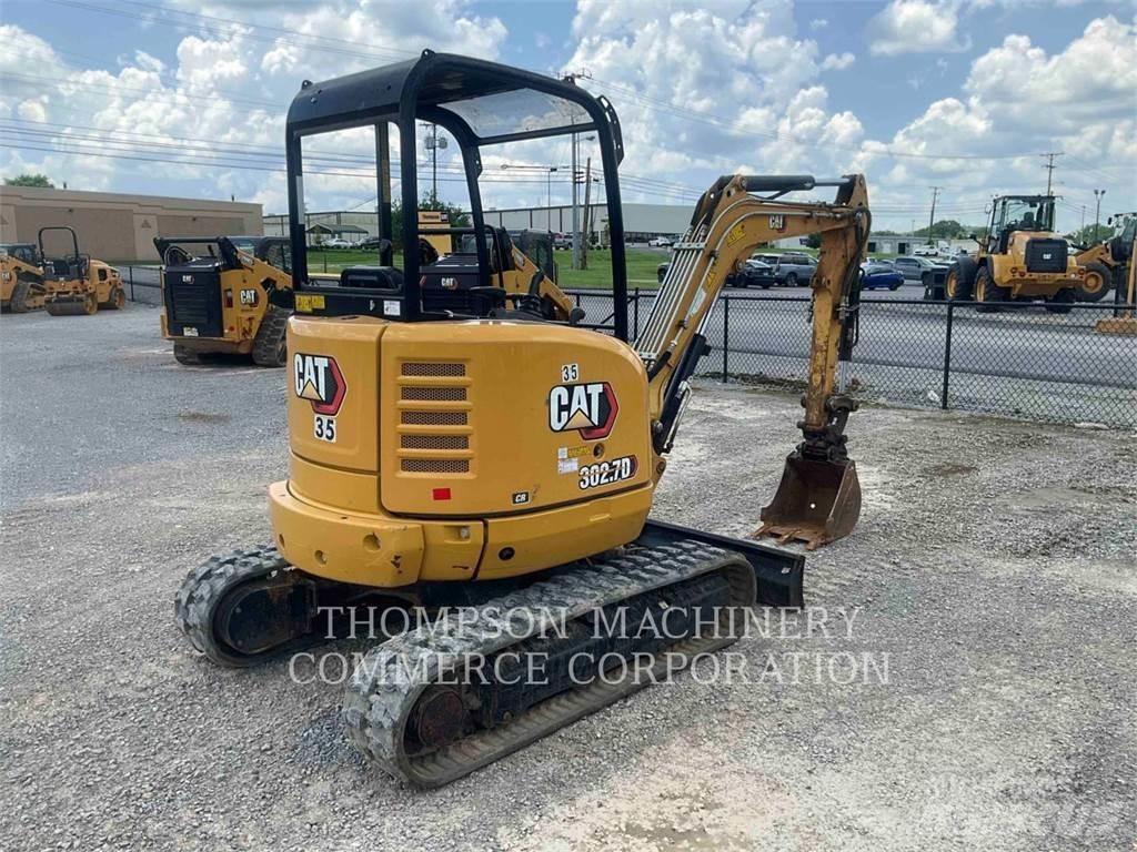 CAT 302.7DCR Pásové rýpadlá