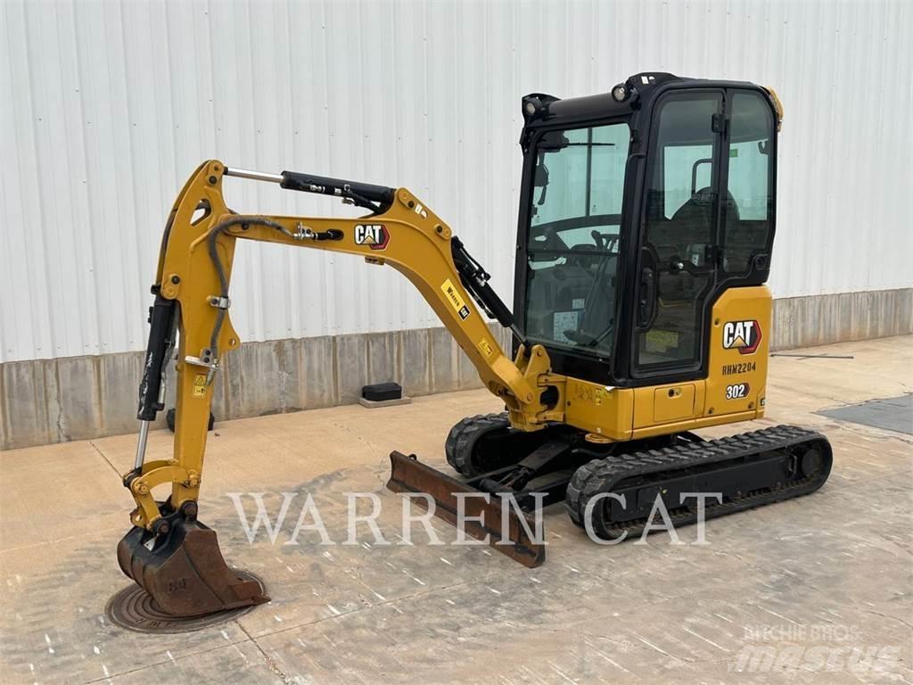 CAT 302 CR Pásové rýpadlá
