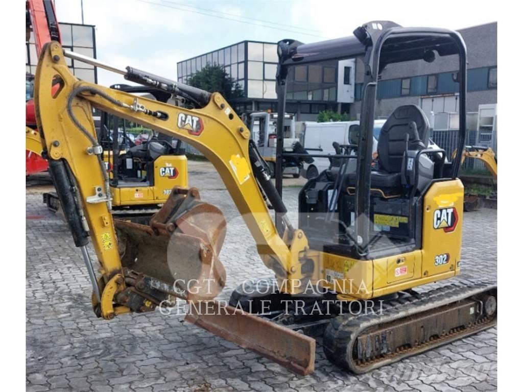 CAT 302 CR Pásové rýpadlá