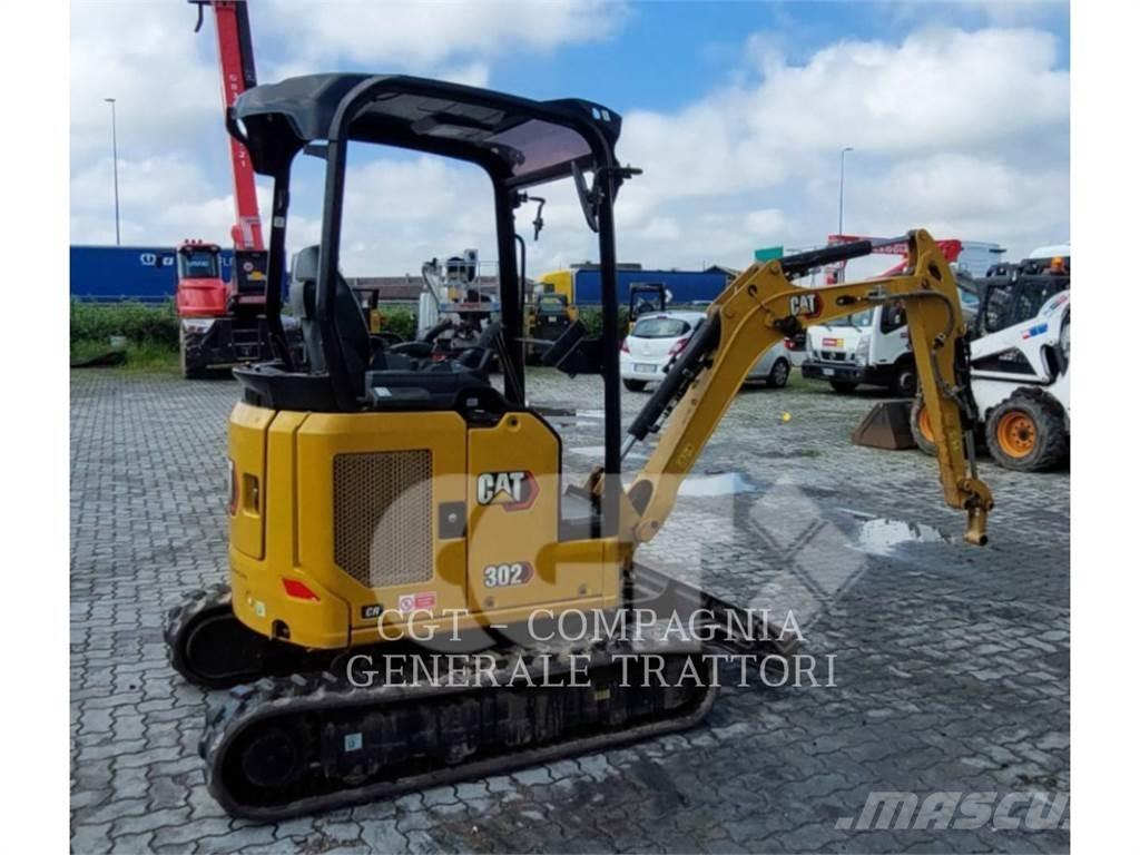 CAT 302 CR Pásové rýpadlá