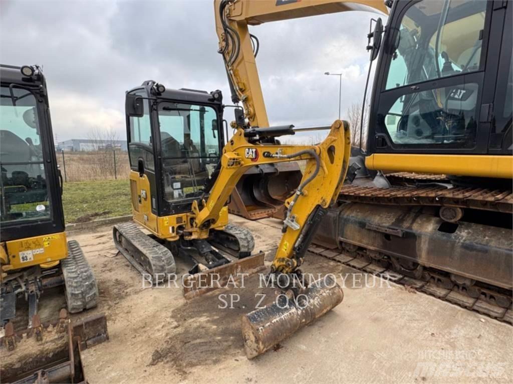 CAT 302CR Pásové rýpadlá