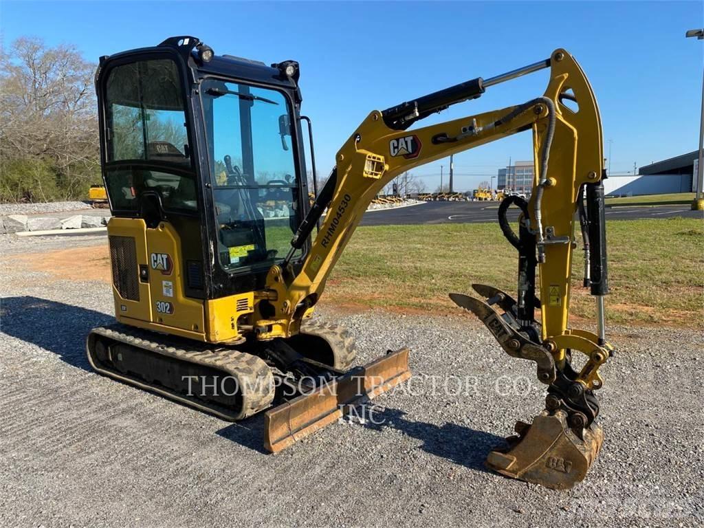 CAT 302CR Pásové rýpadlá