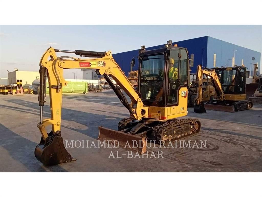 CAT 303-07 Pásové rýpadlá