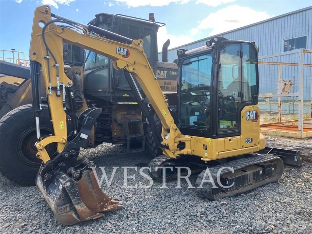 CAT 303-07CR Pásové rýpadlá