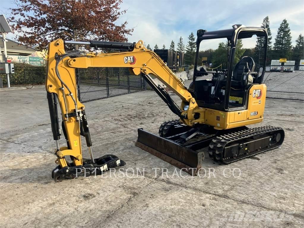 CAT 303.5 Pásové rýpadlá