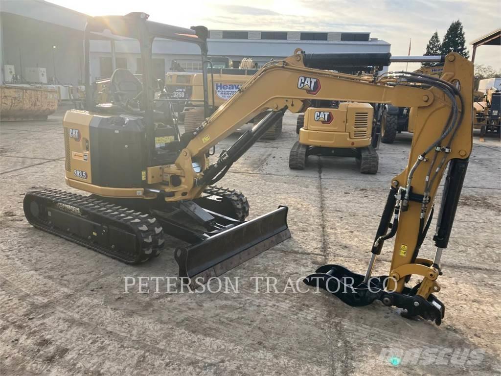 CAT 303.5 Pásové rýpadlá