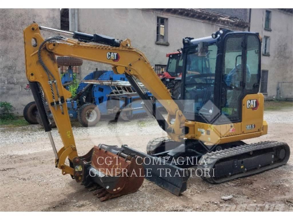 CAT 303.5 Pásové rýpadlá