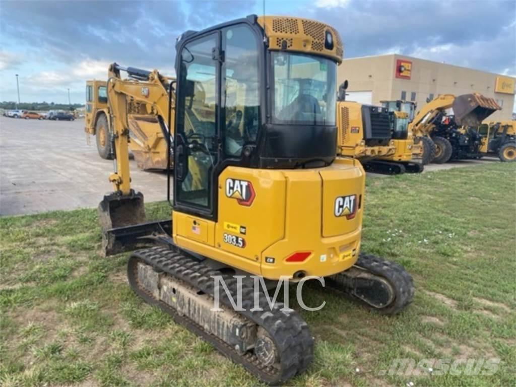 CAT 303.5 Pásové rýpadlá