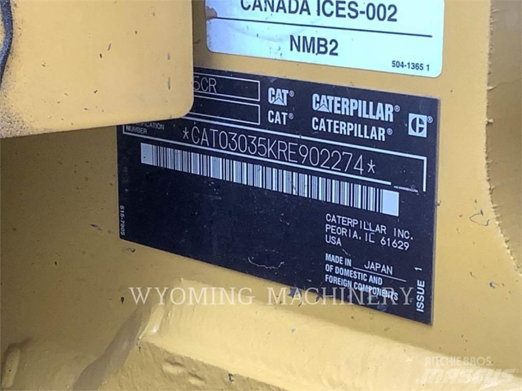 CAT 303.5 Pásové rýpadlá