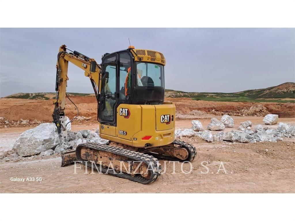 CAT 303.5 Pásové rýpadlá
