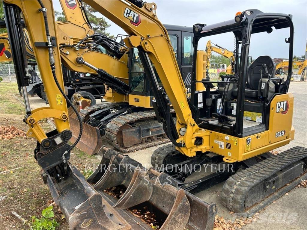 CAT 303.5 Pásové rýpadlá