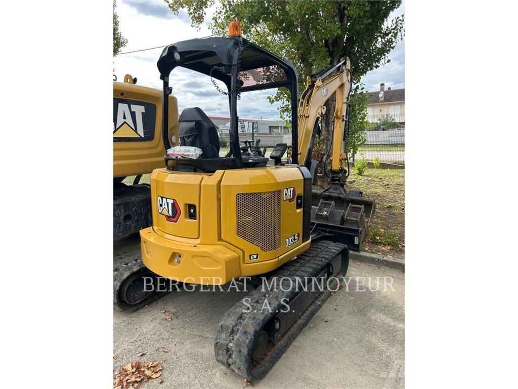 CAT 303.5 Pásové rýpadlá