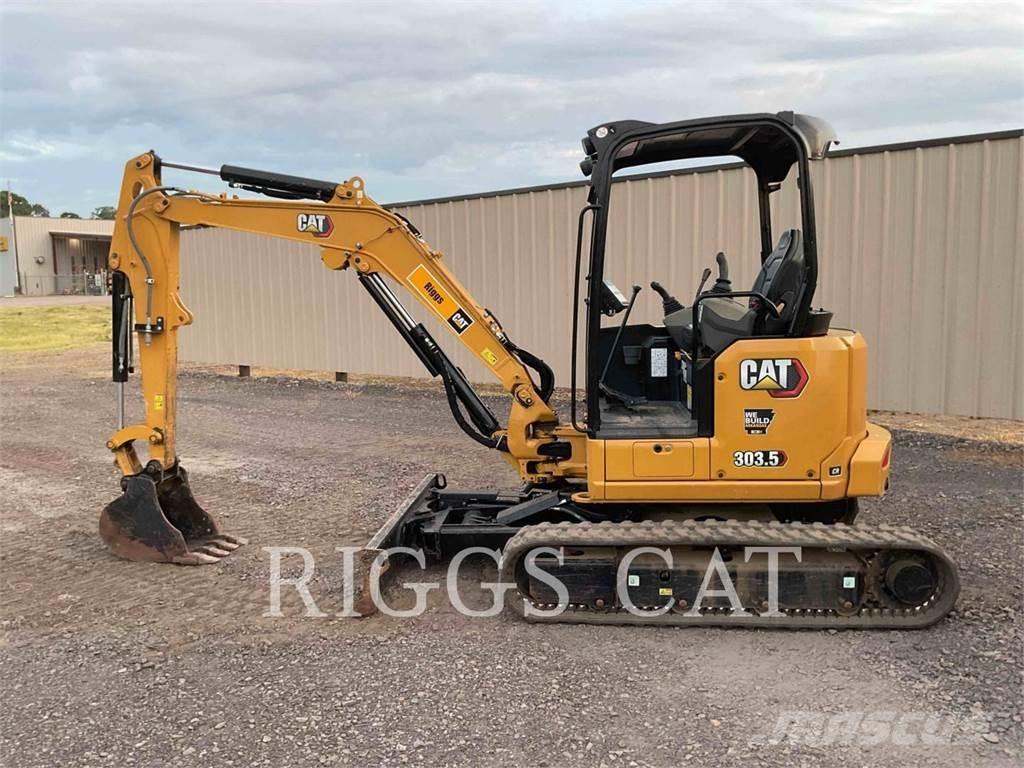 CAT 303.5 Pásové rýpadlá