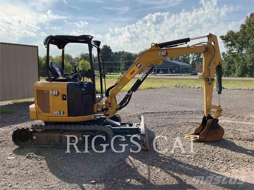 CAT 303.5 Pásové rýpadlá