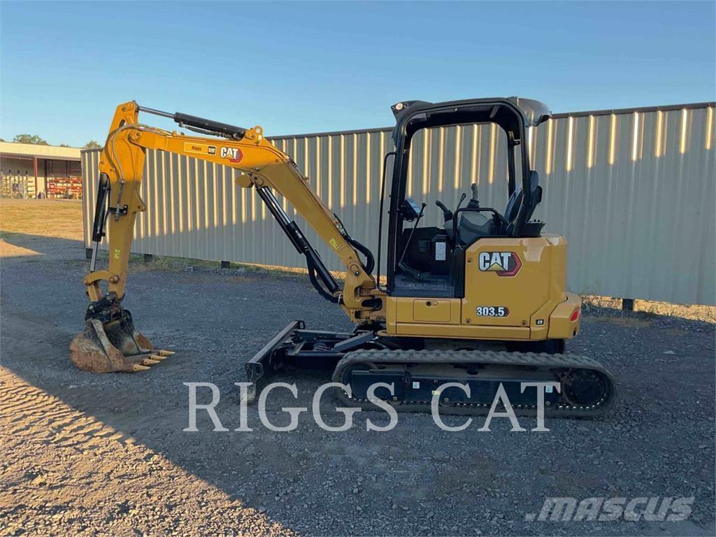 CAT 303.5 Pásové rýpadlá