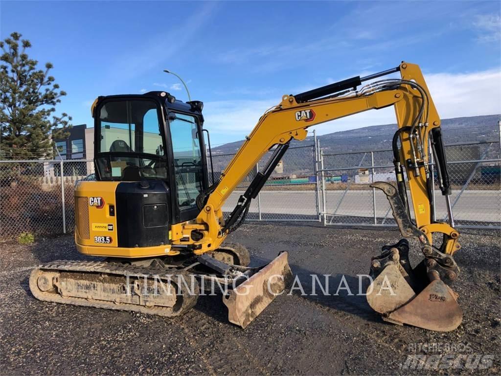 CAT 303.5-07 Pásové rýpadlá