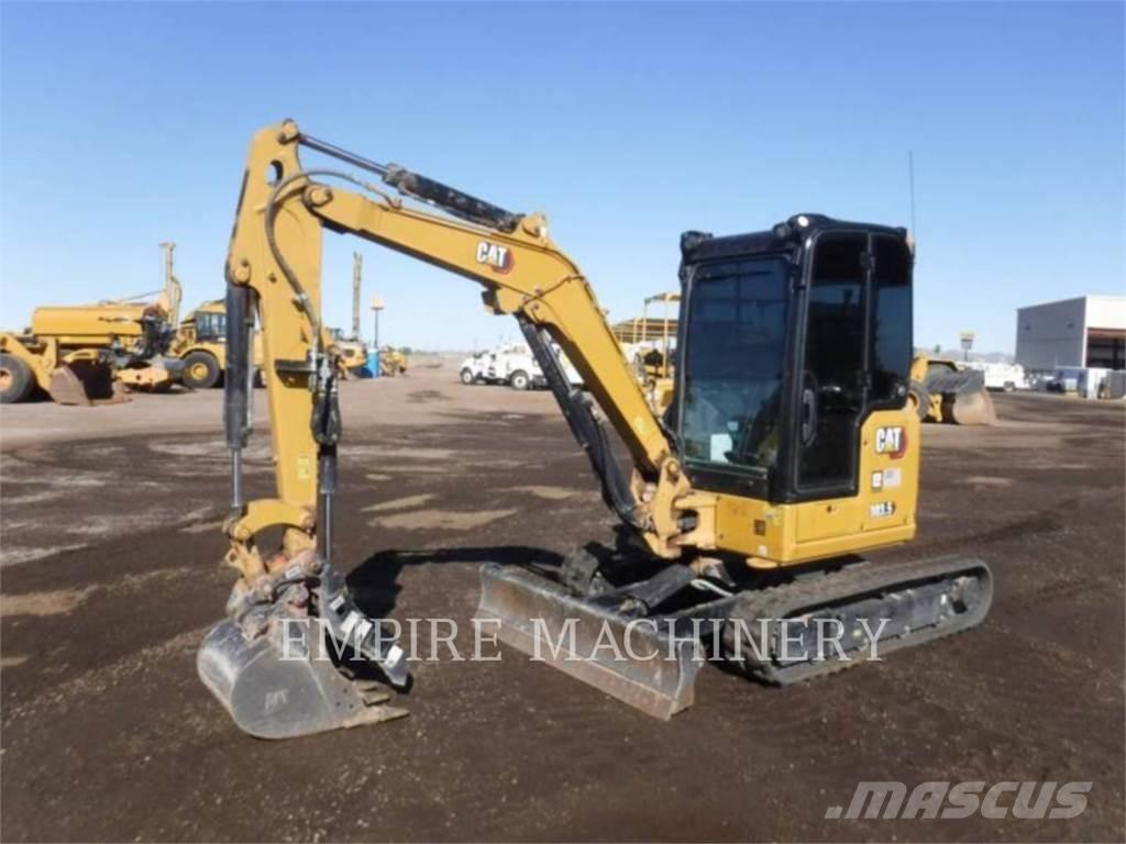 CAT 303.5-07CA Pásové rýpadlá
