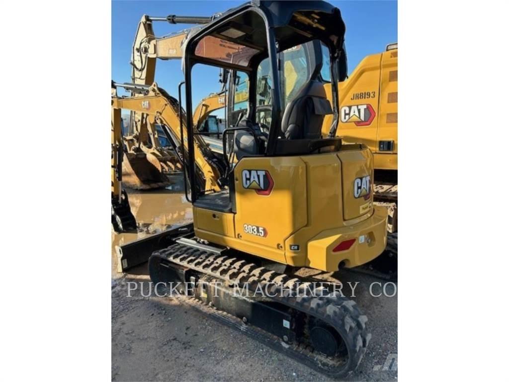 CAT 303.5-07CR Pásové rýpadlá