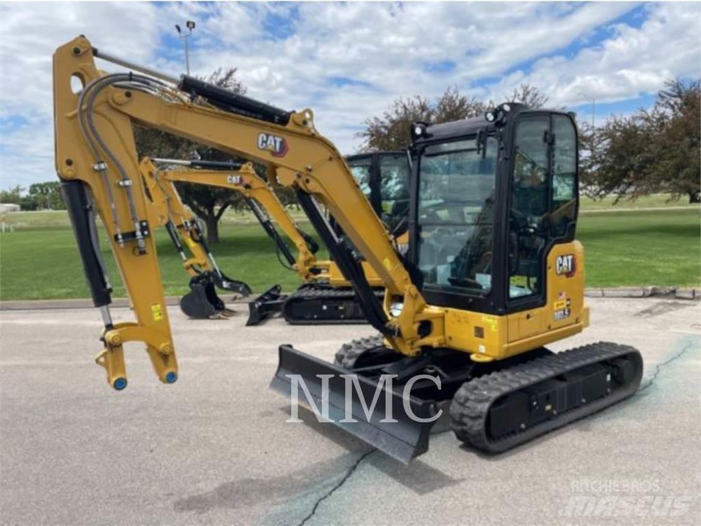 CAT 303.5-07CR Pásové rýpadlá