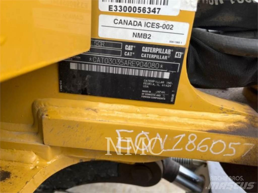 CAT 303.5-07CR Pásové rýpadlá