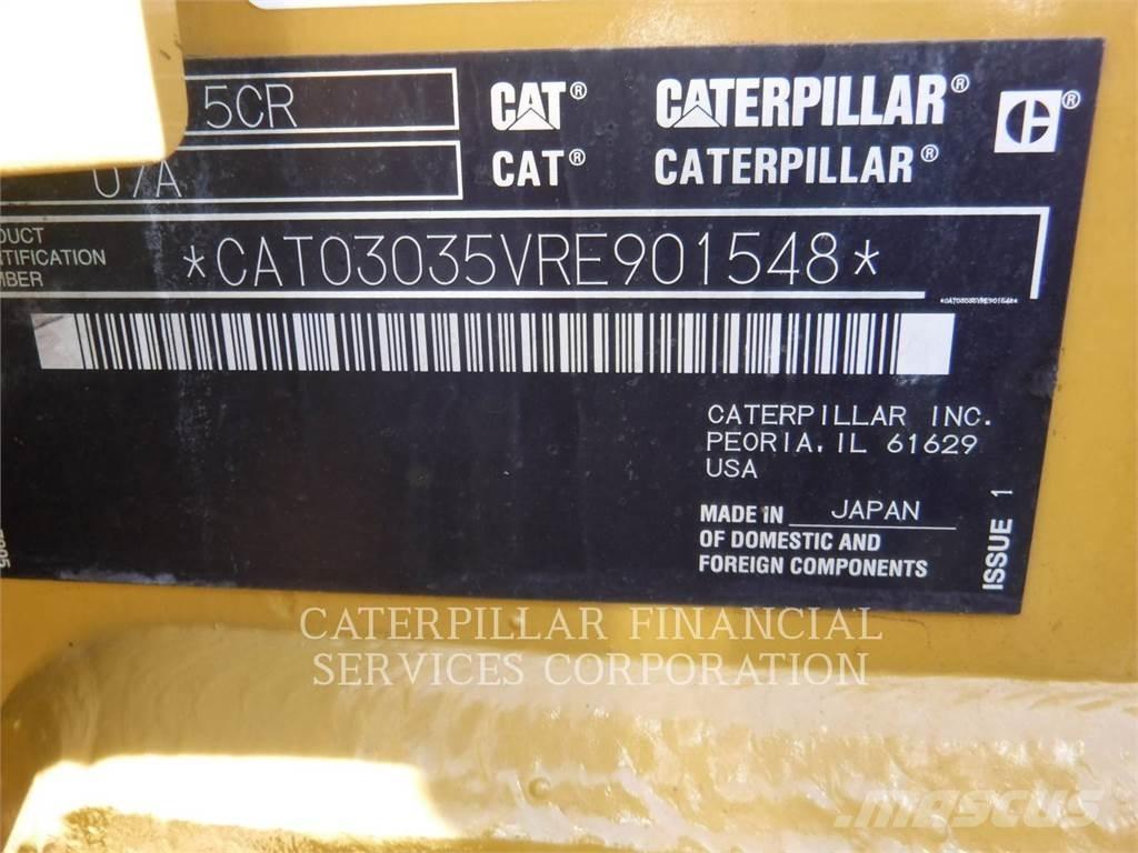 CAT 303.5-07CR Pásové rýpadlá