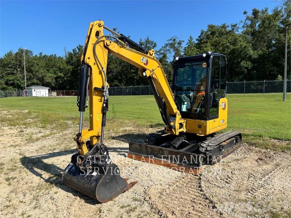 CAT 303.5-07CR Pásové rýpadlá