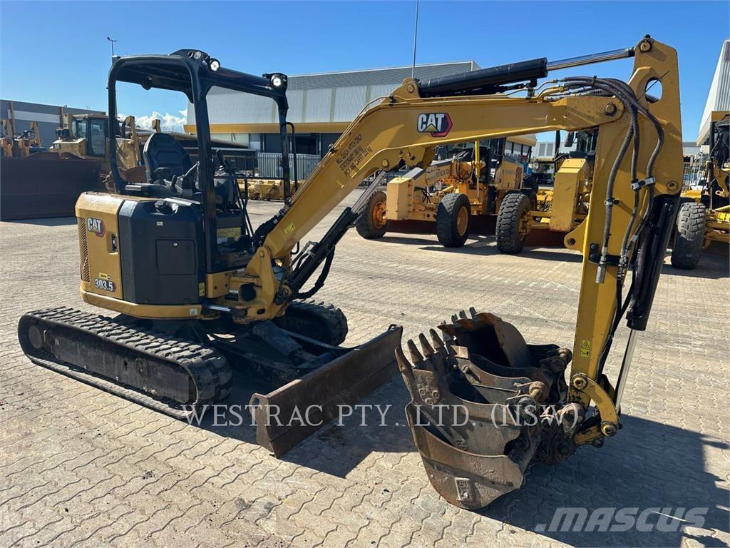 CAT 303.5-07CR Pásové rýpadlá