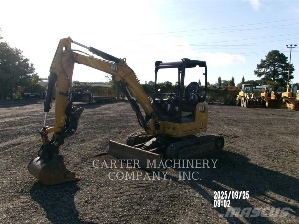 CAT 303.5-07CR Pásové rýpadlá