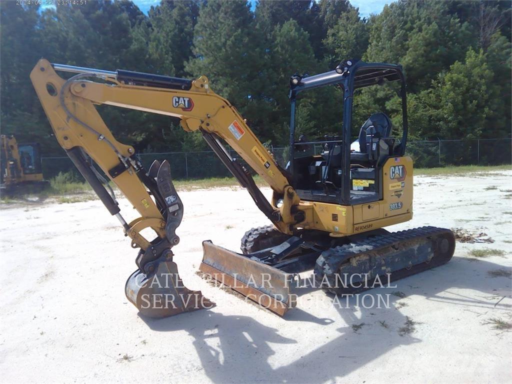 CAT 303.5-07CR Pásové rýpadlá
