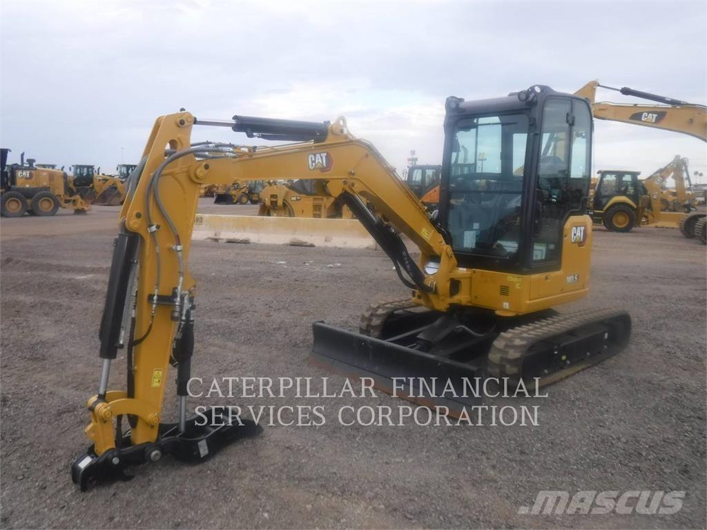 CAT 303.5-07CR Pásové rýpadlá