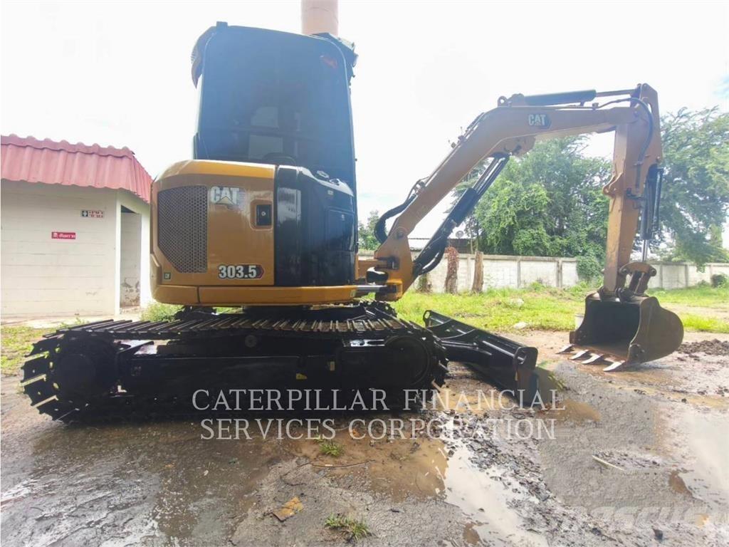 CAT 303.5-07CR Pásové rýpadlá