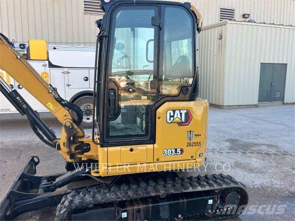 CAT 303.5 C3TH Pásové rýpadlá