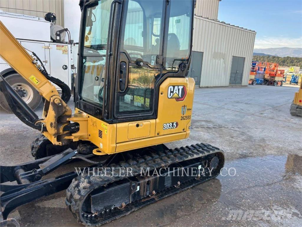 CAT 303.5 C3TH Pásové rýpadlá