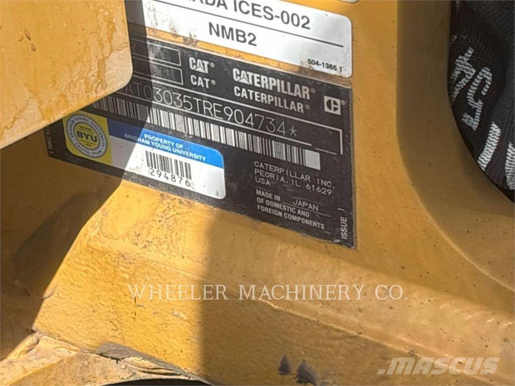 CAT 303.5 C3TH Pásové rýpadlá