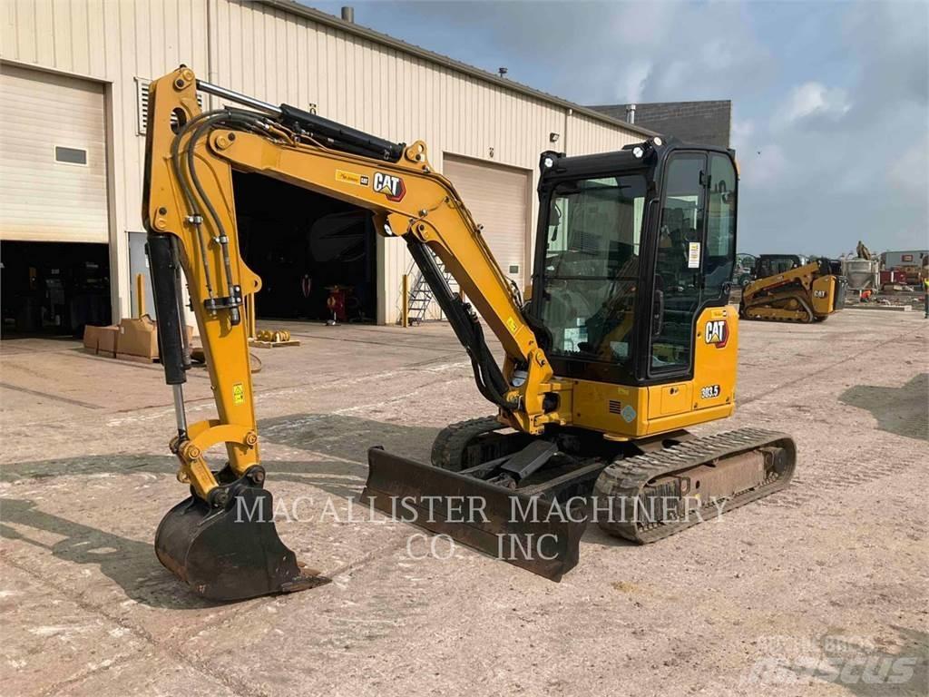 CAT 303.5 CR Pásové rýpadlá
