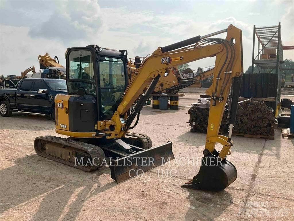 CAT 303.5 CR Pásové rýpadlá