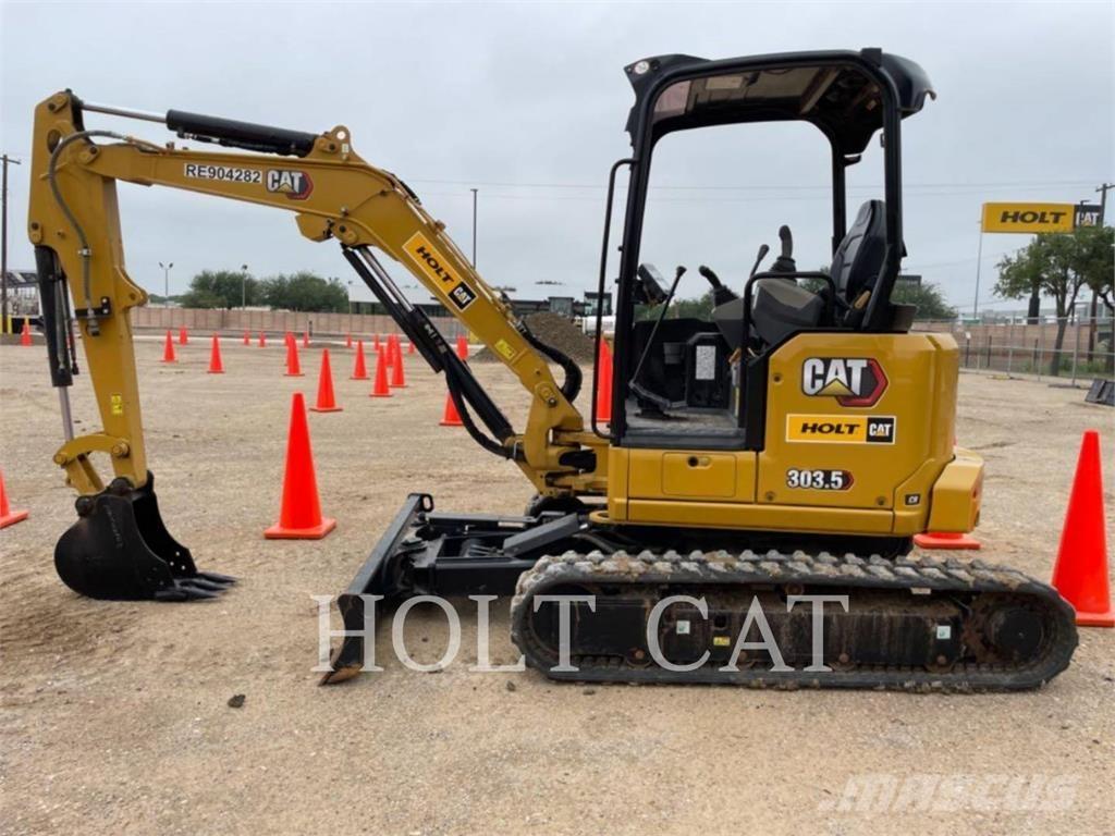 CAT 303.5 CR Pásové rýpadlá