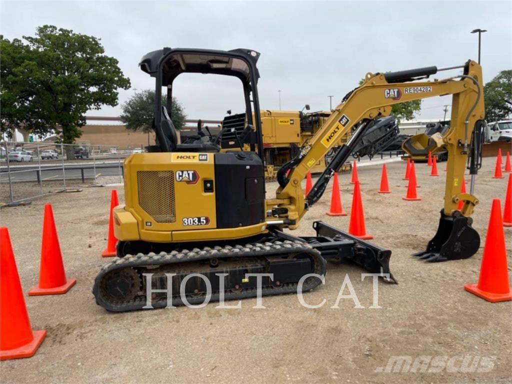 CAT 303.5 CR Pásové rýpadlá