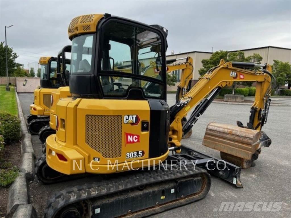 CAT 303.5 CRCB Pásové rýpadlá
