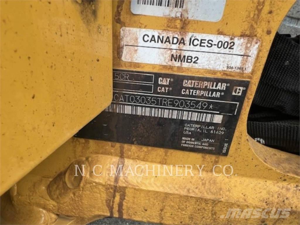 CAT 303.5 CRCB Pásové rýpadlá