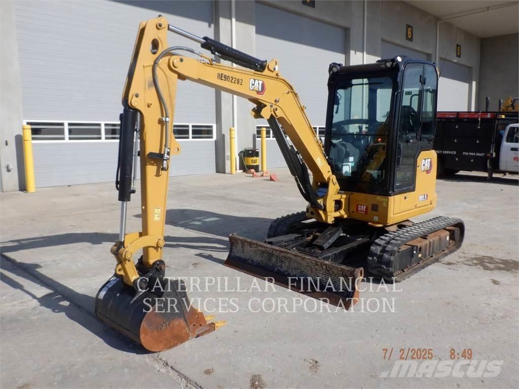 CAT 303.507CR Pásové rýpadlá