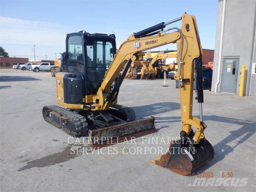 CAT 303.507CR Pásové rýpadlá