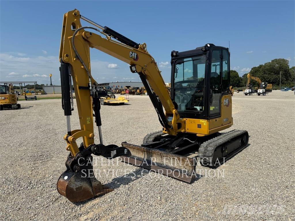 CAT 303.507CR Pásové rýpadlá