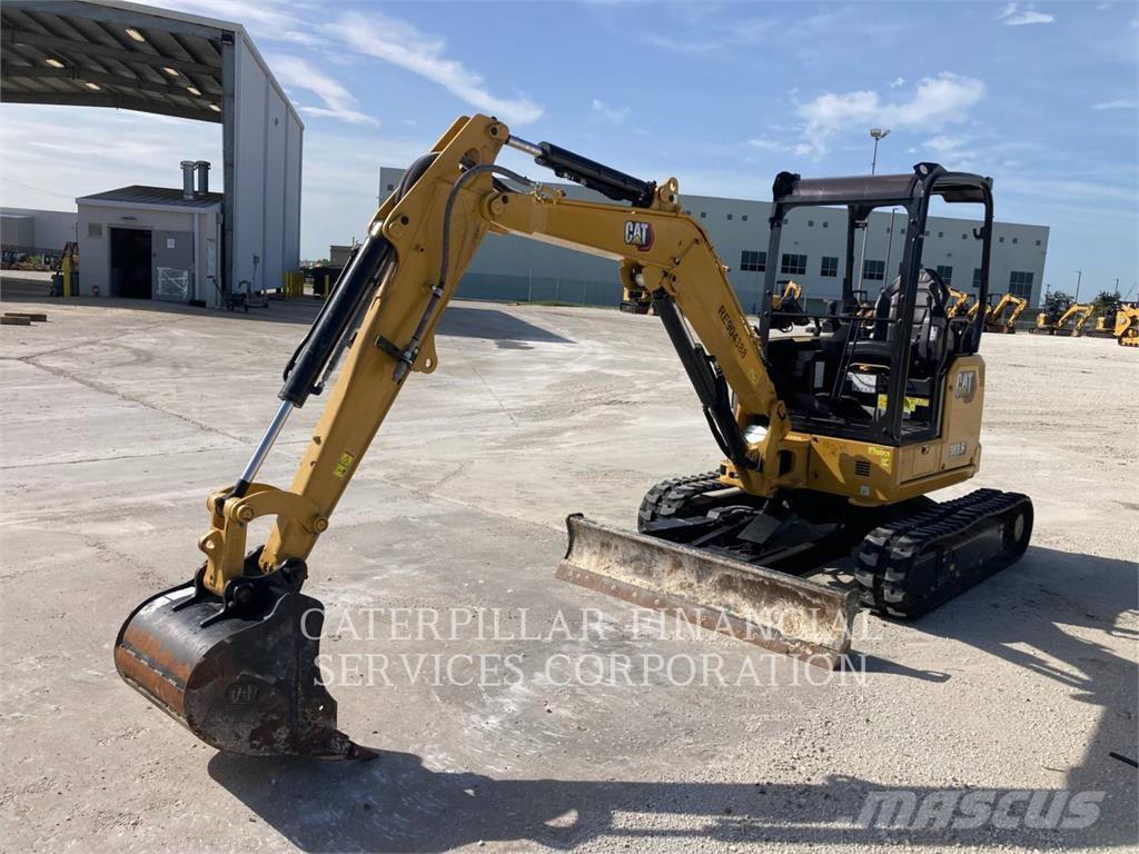 CAT 303.507CR Pásové rýpadlá