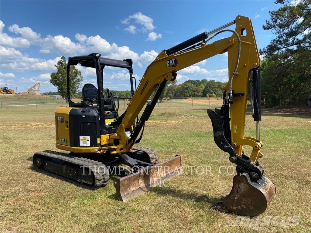 CAT 303.5CR Pásové rýpadlá
